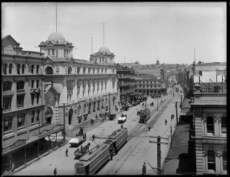 Chief Post Office, Queen Street, Auckland Central, 1912