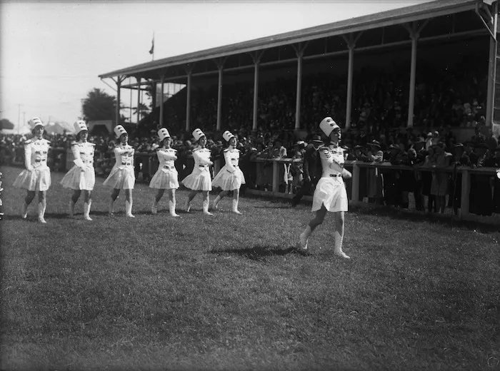 Marching girls