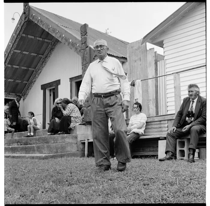 Ringatu meeting, New Year's Eve, Ruatoki