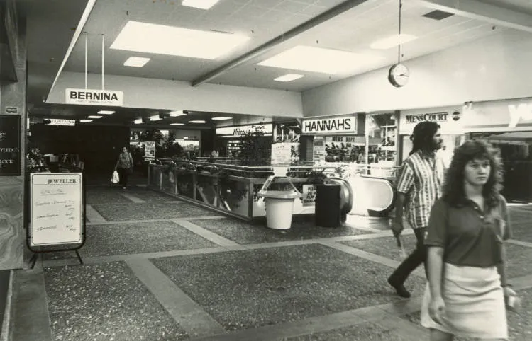 Glenfield Mall, upper floor.