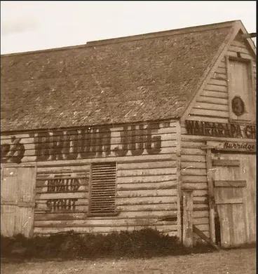 Image: Taratahi Hotel Store building early 1900s