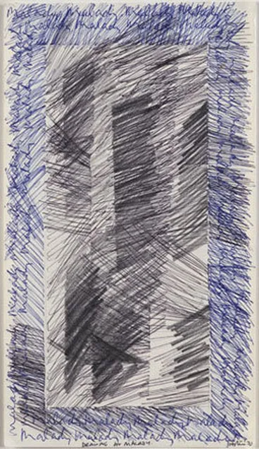 Working drawing for Malady. Image: Working drawing for Malady.