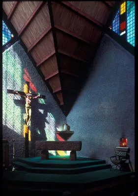 [Interior of Futuna Chapel]