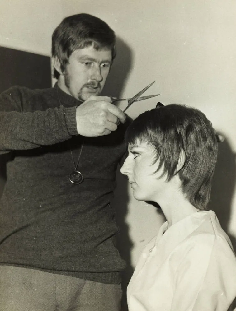 Latest hairstyle, Papatoetoe, 1969