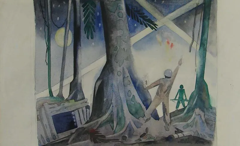 Air Raid, Guadalcanal