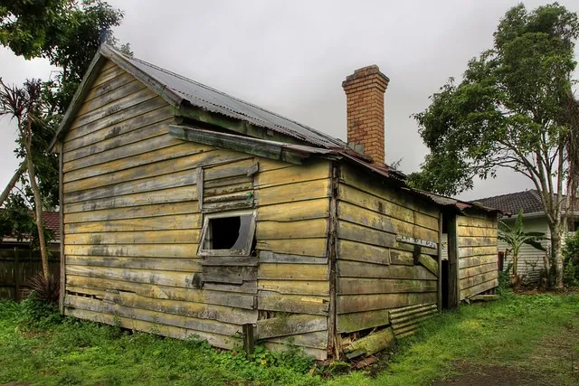 Old house, Mangere, Auckland, New Zealand