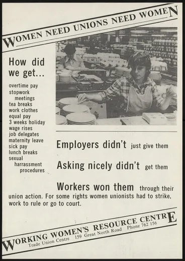 Image: Women need unions need women