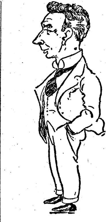 Image: A. C. ("DOLPH") KITTO (NZ Truth, 03 March 1923)