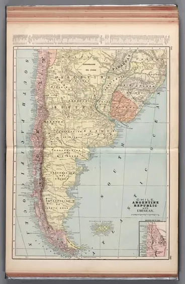 Image: Chile, Argentine Republic and Uruguay.