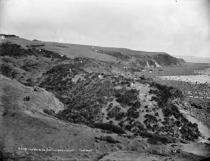Site of the Waireka battle, Taranaki