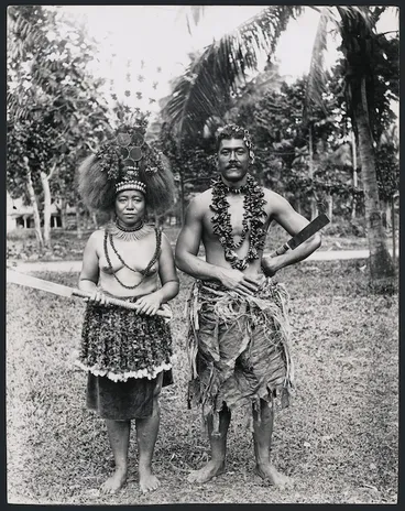 Image: The present Faumuina Mata'afa