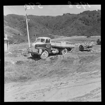 Image: A Homedale Haulage Company truck from Wainuiomata