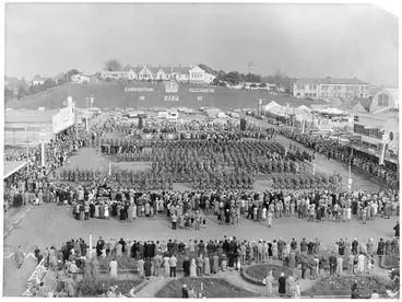 Image: Queen's Coronation celebration in Garden Place