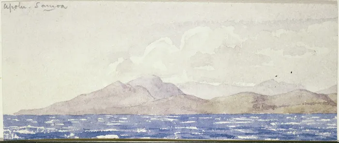 [Lister family] :Upolo. Samoa [ca 1889]