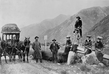 Image: summit of Arthur's Pass 1904