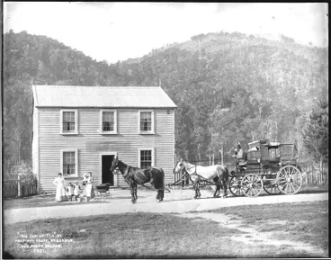 Image: "The Cup of Tea" at Half Way House, Wangamoa.