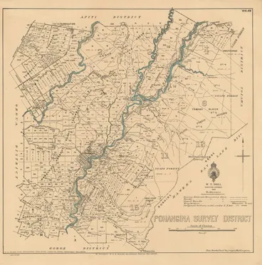 Image: Pohangina Survey District [electronic resource].