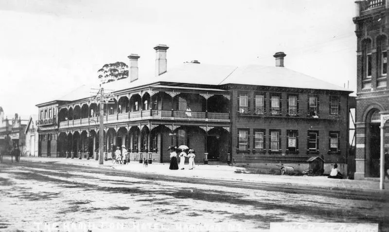 "The Hamilton Hotel. Hamilton. NZ."