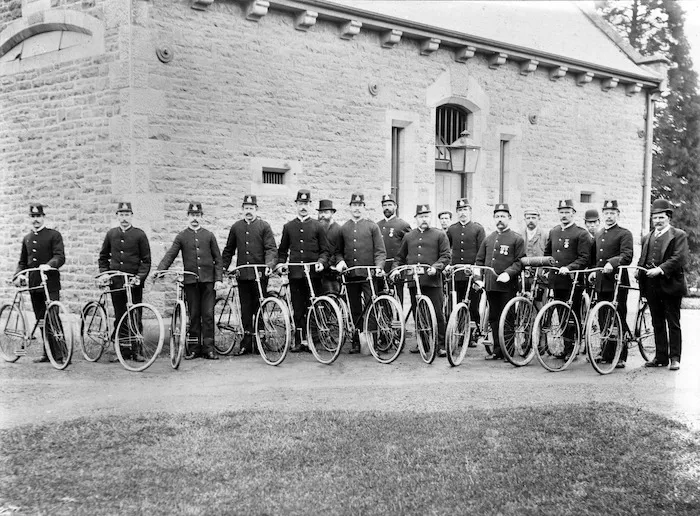 Cycle patrol raised to thwart the "horse fiend", Christchurch