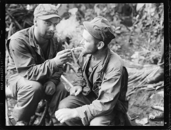 World War II soldiers in the Pacific