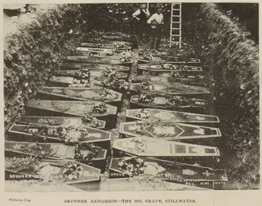 Image: Brunner explosion - The big grave, Stillwater