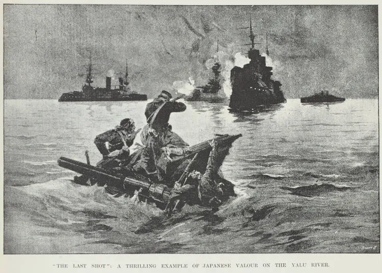The last shot: a thrilling example of Japanese valour on the Yalu River