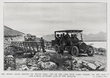 Image: The Motor Coach Service To Mount Cook