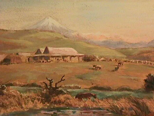 "The old Mission House, Moturoa"