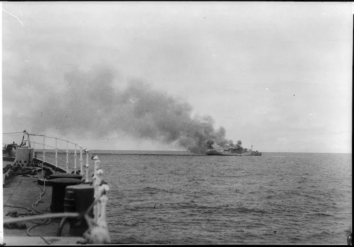 Sinking of Ramb I by HMS Leander
