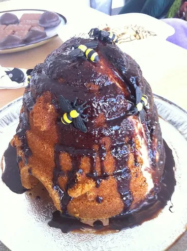 Image: Mark's farewell cake