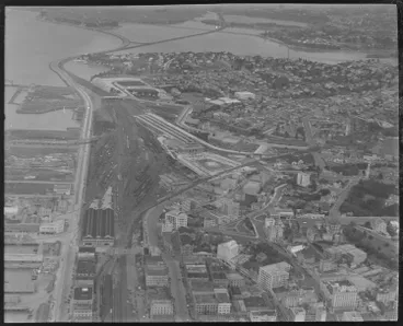 Image: Auckland from the air, 1930