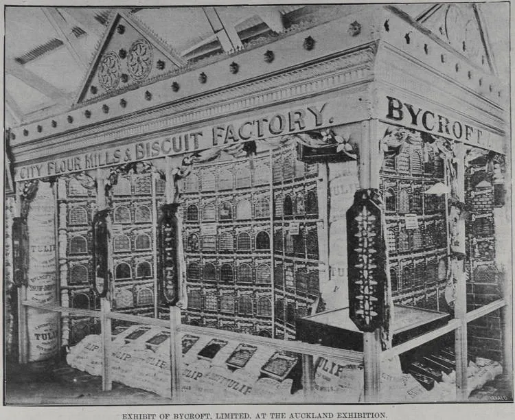 Exhibit of Bycroft Limited at the Auckland Exhibition