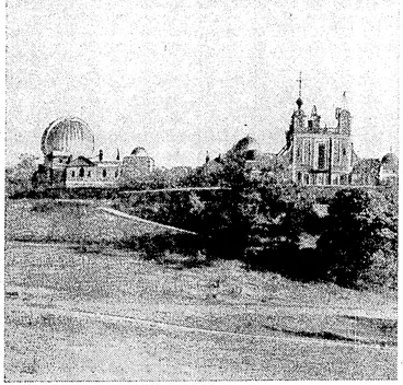 Image: GREENWICH. OBSERVATORY IN 1907.—jfTroiii Bryant's "History of Astronomy." (Evening Post, 15 May 1931)