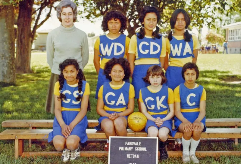 Parkvale School 1977 Netball Team