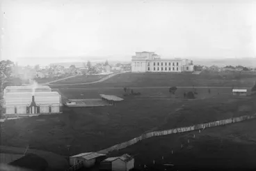 Image: Auckland Domain from the Hospital, 1931