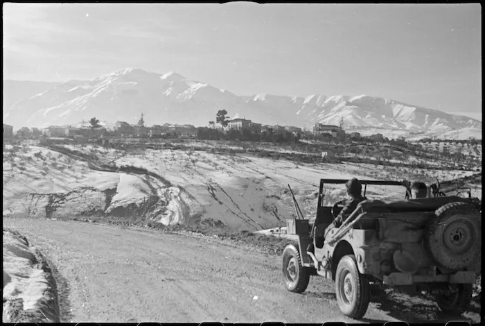 Village of San Eusiano De Sangro in Italy, World War II - Photograph taken by George Kaye