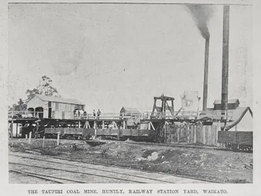 Image: A Waikato Coal Centre: Scenes about Huntly