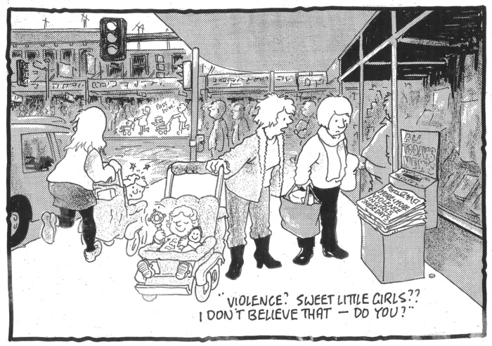 Darroch, Bob, 1940- :"Violence? Sweet little girls?? I don't believe that - do you?" 29 July 2010