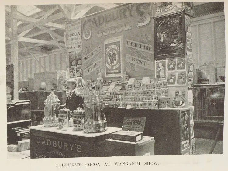 Cadbury's cocoa at Wanganui show