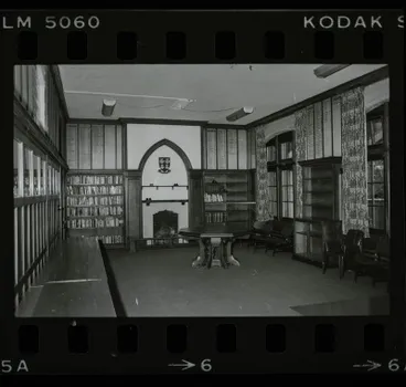 Image: Negative: Christ's College
