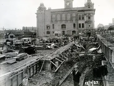 Image: Foundations - Dunedin Town Hall
