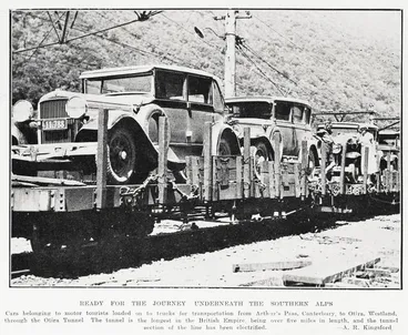 Ready for the journey underneath the Southern Alps Image: Ready for the journey underneath the Southern Alps