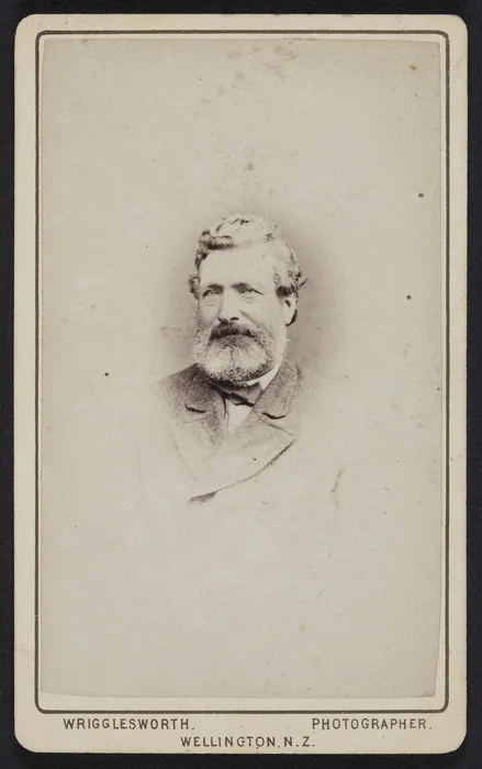 Wrigglesworth, J D (Wellington) fl 1863-1900 :Portrait of John Rogan 1823-1899