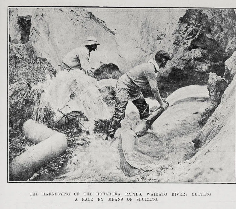 The Harnessing Of The Horahora Rapids, Waikato River