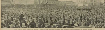 Image: Thousands of citizens hear address by Lieutenant-General Sir Bernard Freyberg, V.C.