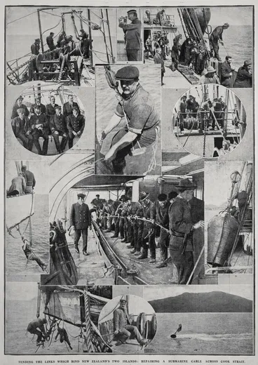 Image: Tending The Links Which Bind New Zealand's Two Islands