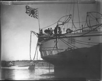Visiting Japanese Training Ships