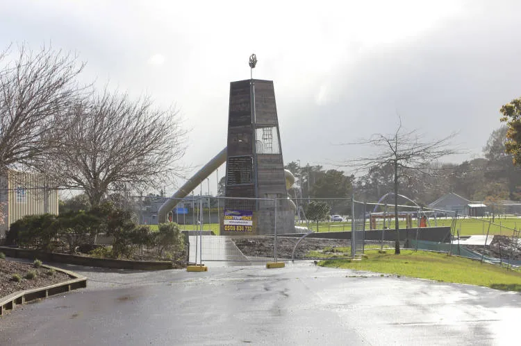 Playground at Parrs Park, Glen Eden.
