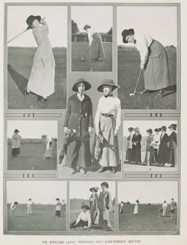 Image: The Auckland Ladies' Provincial Golf Championship meeting