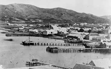 Image: Te Aro foreshore, Wellington